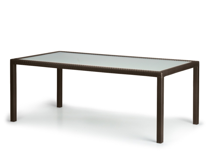 Dedon Panama Esstisch 2m in bronze