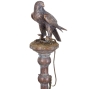 bronze greifvogel jagd