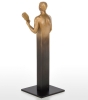 bronze-skulptur volte face strassacker