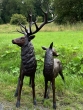 Bronzeguß Rotwild