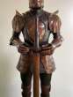Bronzeskulptur "Ritter mit Schwert"