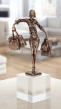 Bronzeskulptur moderne Frau