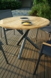 Zebra Mikado Tisch 6222, Ø110 cm, Aluminium