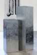 Säule "Solid" - Silber, 70cm