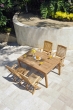 Zebra Klapp - Teakstuhl Bali Teakstuhl Teaksessel Gartenstuhl
