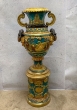 Bronzeskulptur "Prunkvase"