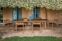 DEDON Tibbo Esstisch XL designersessel gartenmöbel Teakstuhl Barber & Osgerby