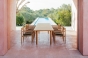 DEDON Tibbo Esstisch L designersessel gartenmöbel Teakstuhl Barber & Osgerby