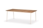 DEDON Wa Esstisch 100x200cm Tischplatte: 304 - lipari / Gestell: 205 - teak