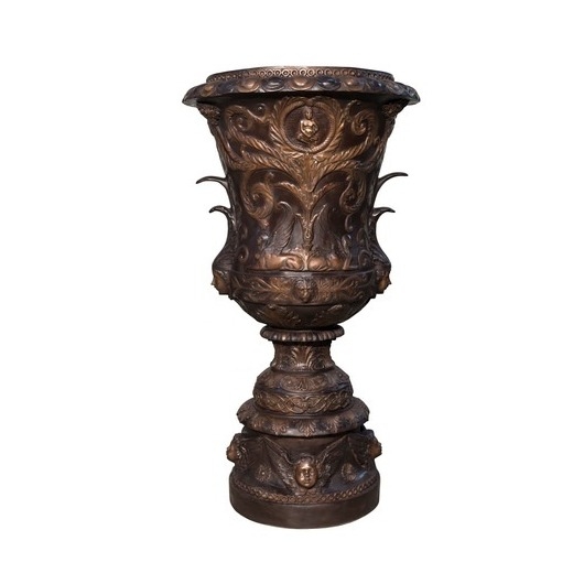 Bronzeskulptur "Pflanzkübel groß"