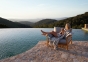 DEDON Tibbo Loungesessel XL am Wasser 