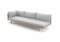 Dedon Sealine Lounge Modul XL rechts in titan