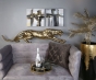 Skulptur "Gepard" in gold