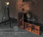 Authentic Models Regentschafts-Regal S, Schwarz MF215