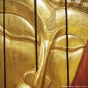 Holzrelief 4 Teile Buddha