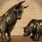 bronze skulptur stier