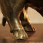 Bronzefigur "Bulle und Bär - Börse" 