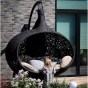 unknown nordic "Bios Hide Hanging lounger" Hängesessel in schwarz