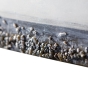 Wandbild "Lokomotive 3D" auf Leinwand mit Aluminium