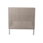 Cane-line Connect Dining Lounge Einzelmodul ohne Kissen von hinten