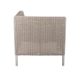 Cane-line Connect Dining Lounge Sofa Eckmodul von hinten