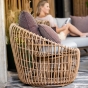 Cane-line Nest Loungesessel rund