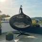 unknown nordic "Bios Hide Hanging lounger" Hängesessel in schwarz