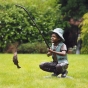 bronzefigur junge Angler