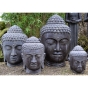 Buddha - Kopf in verschiedenen Größen