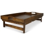 Authentic Models Kabinen-Koffer Couchtisch in elfenbein MF040