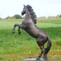 Bronzeskulptur "Springendes Pferd"