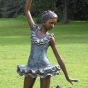 Bronzefigur Balletttänzerin Ballerina Sarah