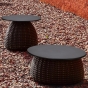 DEDON Porcini Beistelltische - Farbe marrone