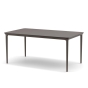DEDON Bellmonde Esstisch M Gestell: black pepper Tischplatte: black pepper