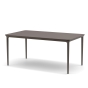 DEDON Bellmonde Esstisch M Gestell: black pepper Tischplatte: ebony