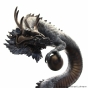 Bronzeskulptur "Lóng Chinesischer Drache" groß als Wasserspeier