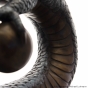 Bronzeskulptur "Lóng Chinesischer Drache" groß als Wasserspeier
