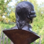 Bronzeskulptur "Mozart-Büste"