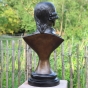 Bronzeskulptur "Mozart-Büste"