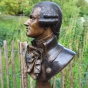Bronzeskulptur "Mozart-Büste"