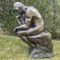 Bronzeskulptur "Der Denker" von Auguste Rodin