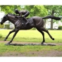 galoppierendes pferd bronze