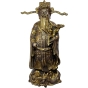 Bronzeskulpturen "Fu, Lu und Shou - Chinesische Hausgötter des Glücks"