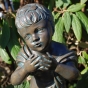 Kleiner Junge Wasserspeier aus Bronzeguss