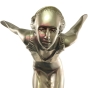 Nahansicht der Bronzefigur "Spirit of Ecstasy - Emily"