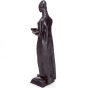 Rückansicht der Bronzefigur "Die Anbieterin"