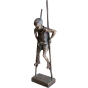 Edition Strassacker Bronzeskulptur "Stelzenläufer" von Willi Tannheimer