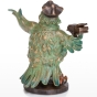 Edition Strassacker Bronzeskulptur "Der Kaplan: der Auerhahn"