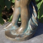 Bronzejunge als Wasspeier