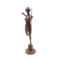 Bronzeskulptur "Bogenschützin Diana" als Aktfigur